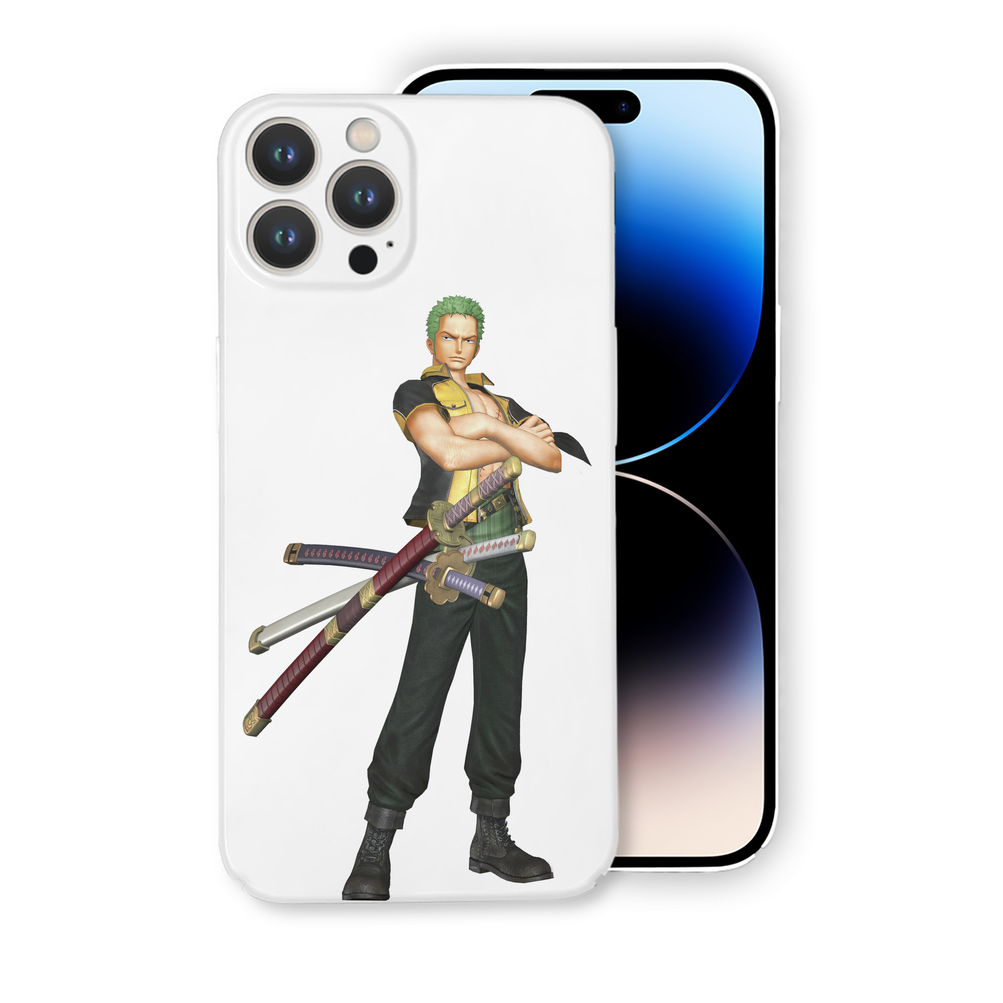 （画像用） ワンピース ロロノア・ゾロ ONE PIECE Roronoa Zoro 【iPhone 14シリーズ対応】ハードケース